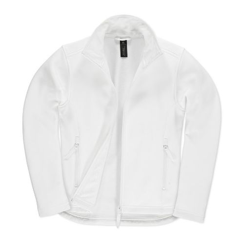 B & C Collection B&C Id.701 Softshell Jacket /Women White/White Lining